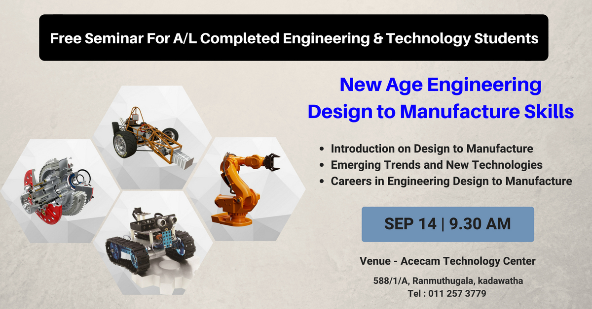 Free Seminar For A/L Completed Engineering & Technology Students
